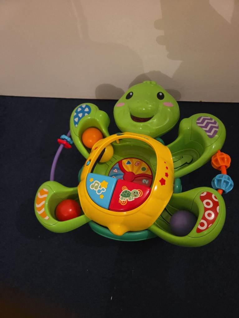 Vtech Pop And Rock Spinning Turtle Interactive Toy