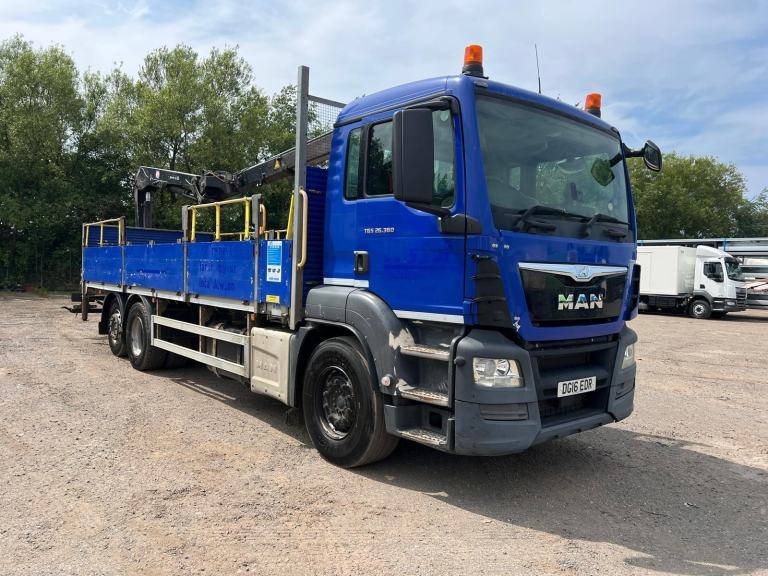 MAN/ ERF TGS 26.360 26 TONNEREAR MOUNTED HMF 1420 BLOCK CRANE...CHOICE
