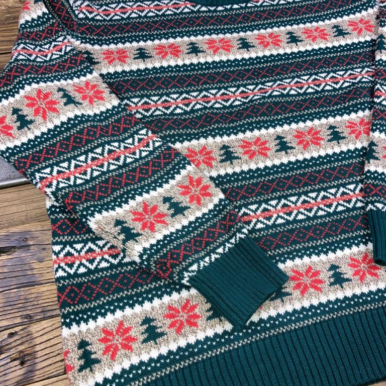 St John’s Bay Fair Isle Christmas Jumper Cotton Men’s XXL