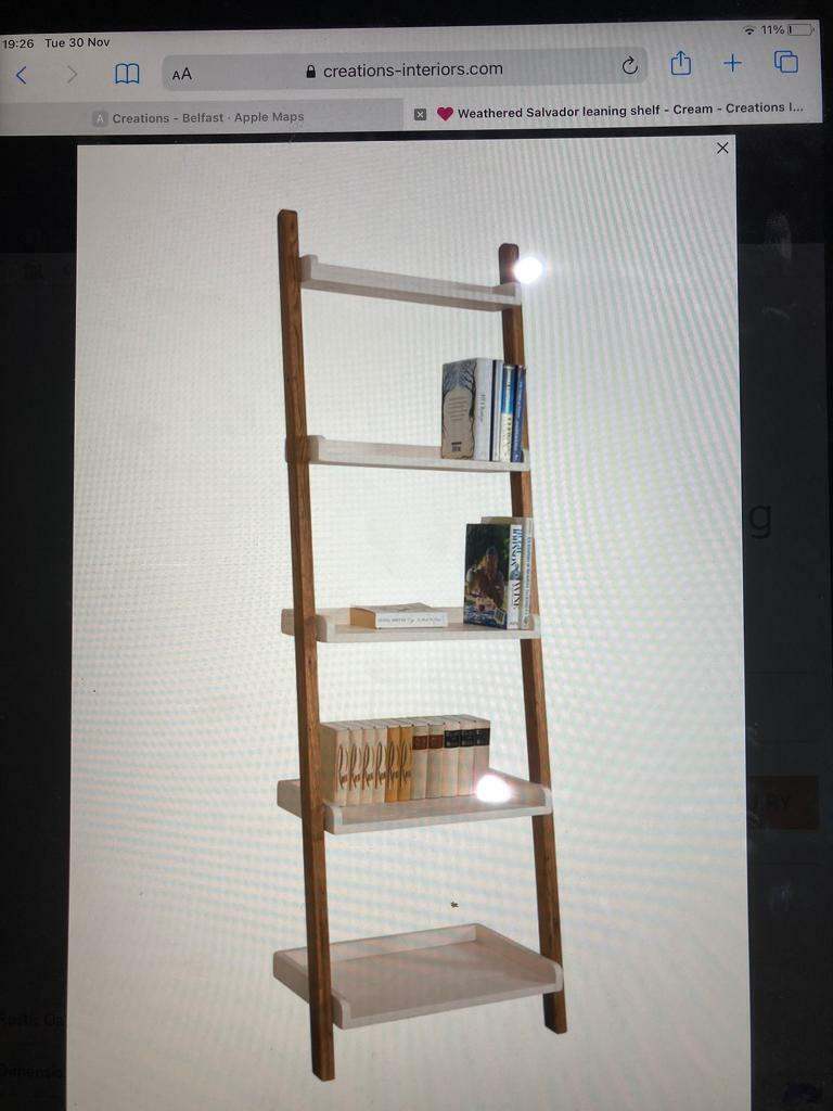 Creations Leaning Shelf