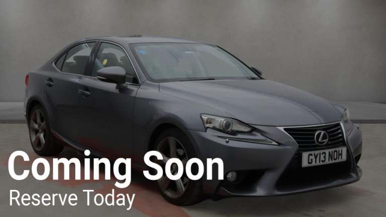 2013 Lexus IS 250 Premier 4dr Auto SALOON PETROL Automatic