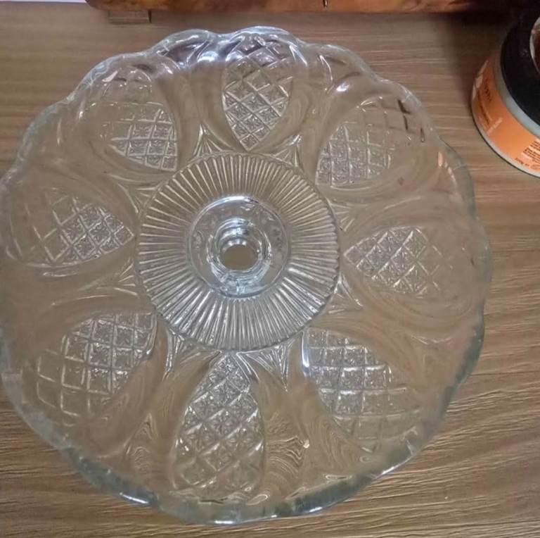 Vintage 1970 cake stands