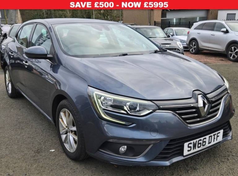 2016 Renault Megane 1.2 TCe Dynamique Nav Hatchback 5dr Petrol Manual Euro 6 (s/s) (130 ps) Hatch...