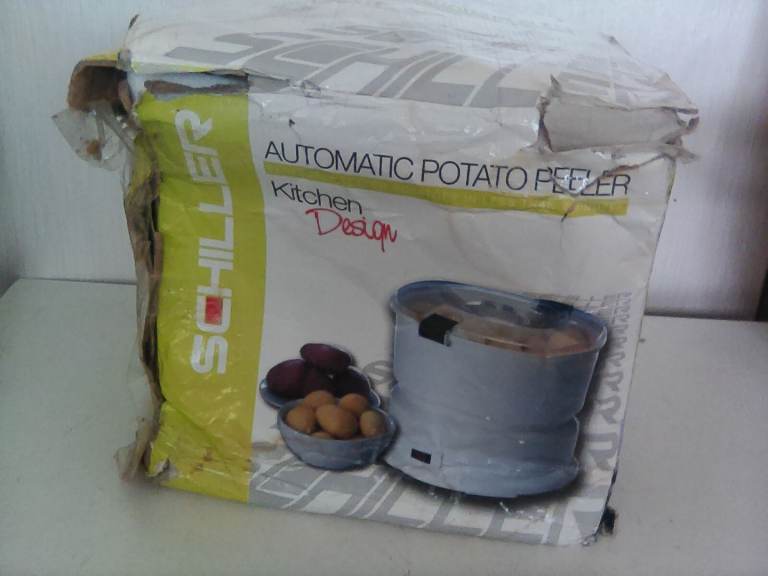 Schiller Automatic potato peeler,2-2 lb. 1 kg, capacity 