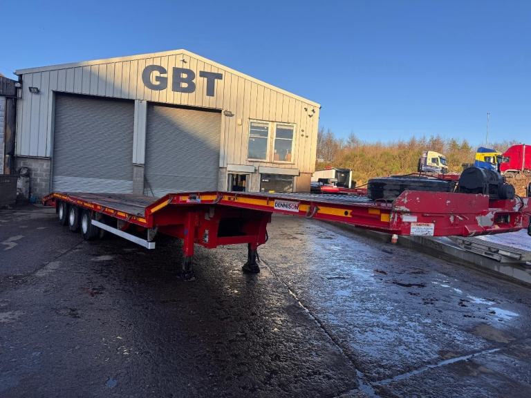 Dennison Low loader trailer truck carrier 