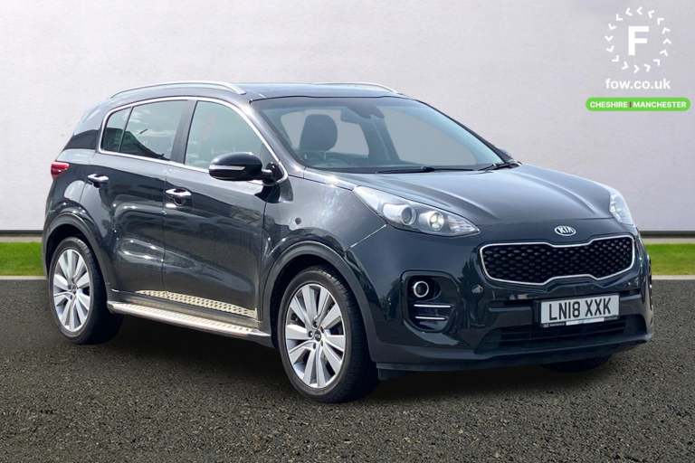 2018 Kia Sportage 1.7 CRDi ISG 3 5dr DCT Auto [Panoramic Roof] SUV DIESEL Automatic