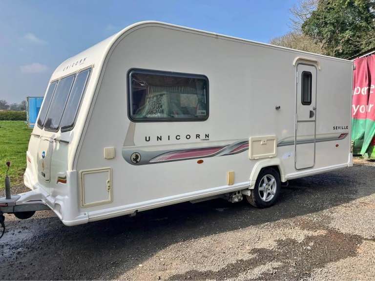 2010 Bailey Unicorn Seville 2 berth touring caravan