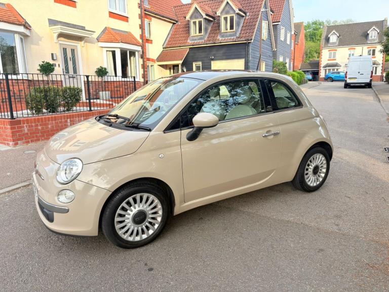 Fiat, 500, Hatchback, 2012, Manual, 1242 (cc), 3 doors