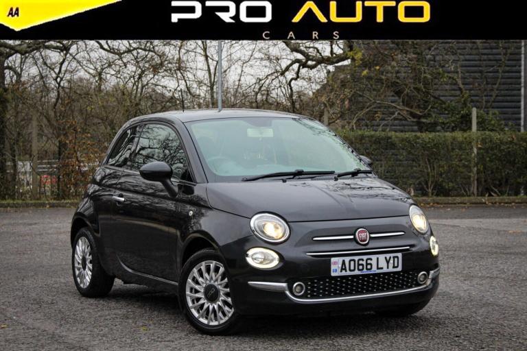 2016 Fiat 500 1.2 Lounge Euro 6 (s/s) 3dr HATCHBACK Petrol Manual