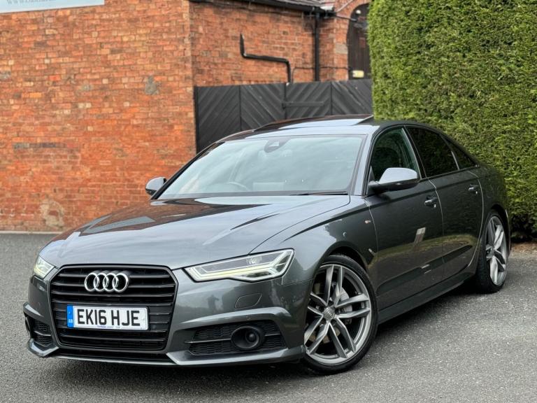2016 AUDI A6 3.0 TDI BLACK EDITION S-TRONIC, £35 TAX, WOW HUGE SPEC, 1 PRE OWNER