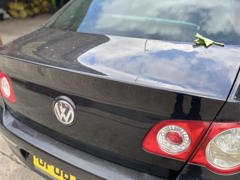 VW PASSAT B6 BOOTLID BLACK LC9X 2006