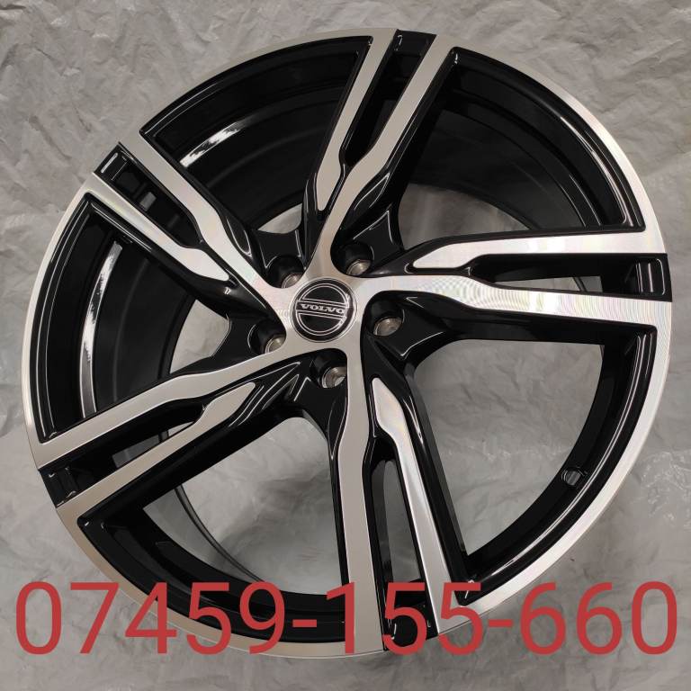 4X NEW ALLOY WHEELS (20" INCH ALLOYS) BLACK VOLVO EX30 XC40 XC60 XC70 XC90 S60 V40 V60