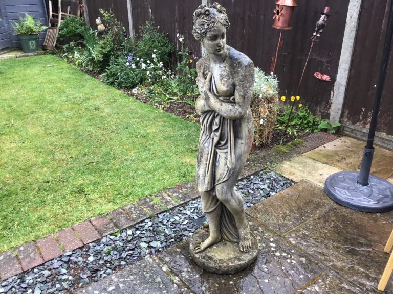 Pandora large garden statue 