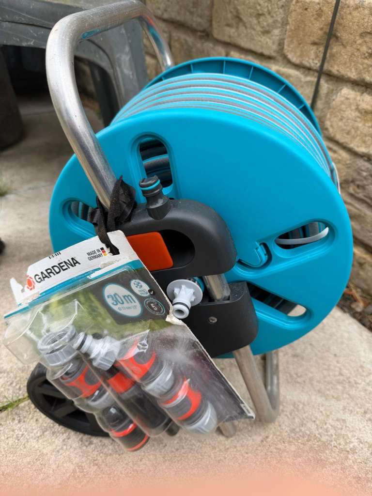 £70 Gardena 30m Hose Reel – Brand New & Sealed – Only £40!