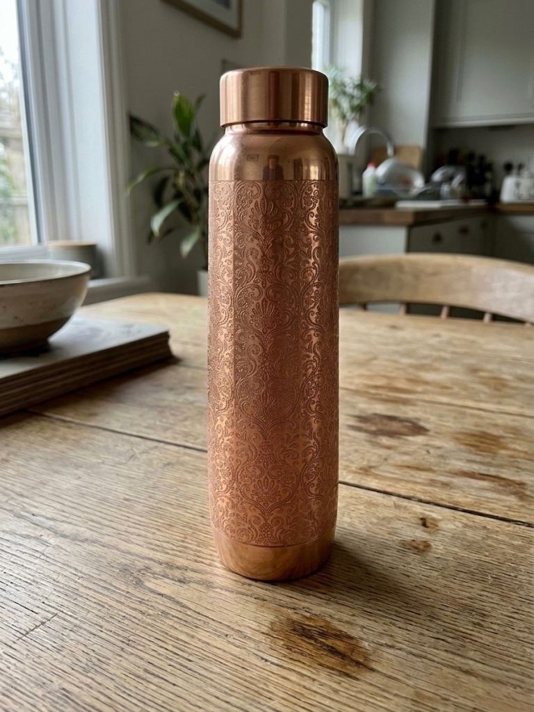 Pure Copper Water Bottle