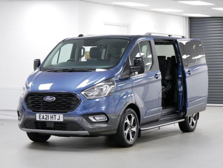 2021 FORD TOURNEO CUSTOM 320 2.0 EBL 130 BHP SWB ACTIVE EDITION 8 SEATER