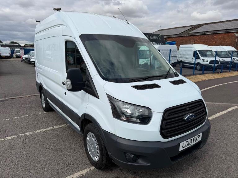 2018 Ford Transit 350 ex bt workshop l2 h3 95k new wetbelt ideal camper conversion  PANEL VAN Die...