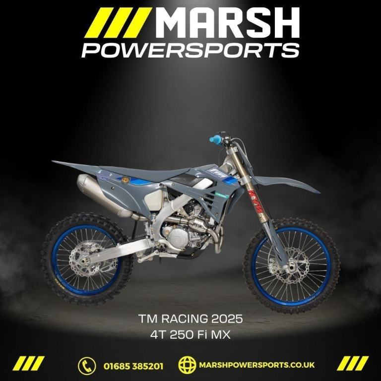 TM RACING 4T 250 Fi MX 2025 Model - TM Racing Dealer - Reserve Now!
