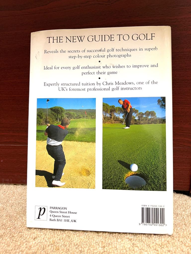 Hardback New Guide to Golf