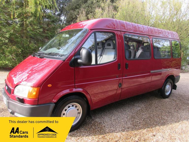 1996 Ford Transit T350 2.5D MINIBUS 15 SEATER LWB - CLASSIC OF THE FUTURE-ONLY 47,000 MILES MINIB...