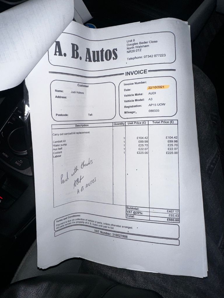 Audi, A3, Hatchback, 2015, Manual, 1598 (cc), 3 doors