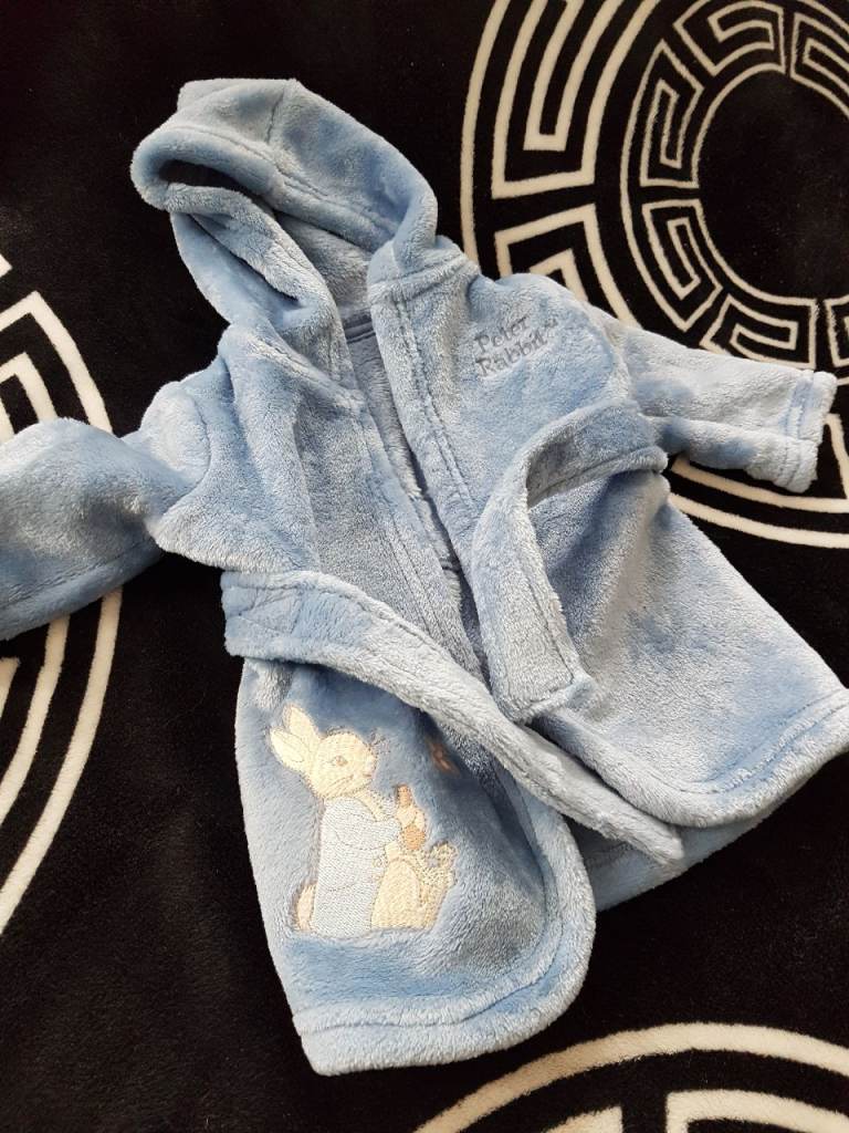 Peter rabbit bath robe