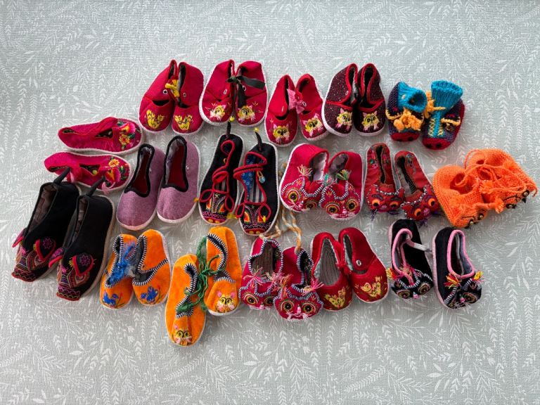 One-of-a-Kind Handmade Chinese Baby Shoes 🇨🇳🧵