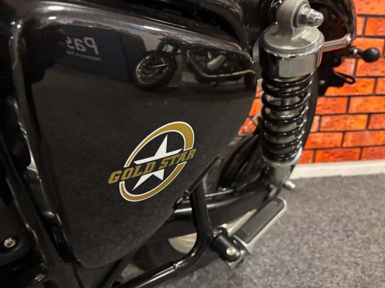 BSA Gold Star 650cc Classic Motorcycle Union Jack - Limited Edition 1/15