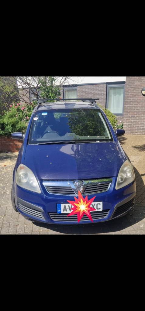 Vauxhall zafira 