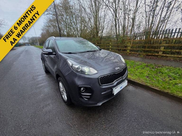 2018 18 KIA SPORTAGE 1.6 GDI 2 SUV 5DR PETROL MANUAL EURO 6 (S/S) (130 BHP)