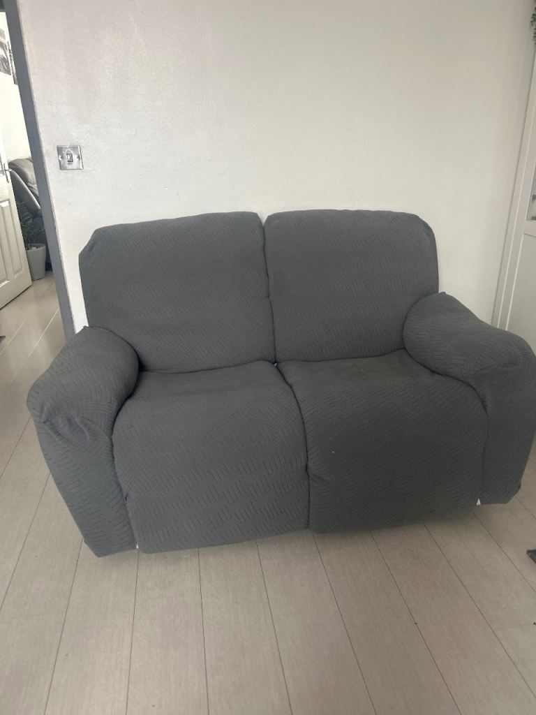  2-Seater Recliner Sofa – Good Condition
