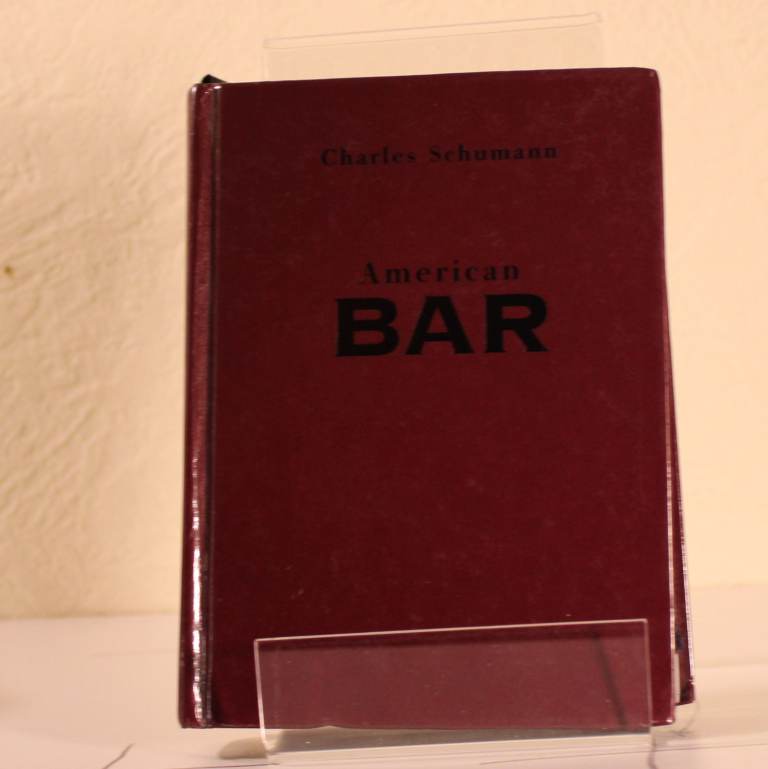 Charles Schumann's American Bar Book – Good Condition