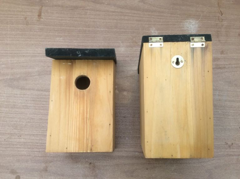 Wooden Bird Box – Good Condition