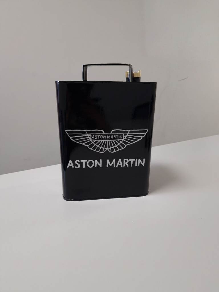 New Reproduction Aston Martin Petrol Can Brass Cap Decorative Jerry Can