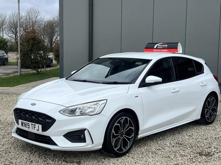 FORD FOCUS 1.0 T EcoBoost ST-Line X White Manual Petrol 2019