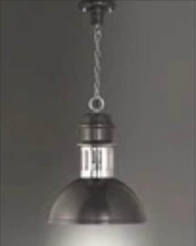 FRANKLITE PCH123 SASSY GREY PENDANT - Perfect for the Mancave