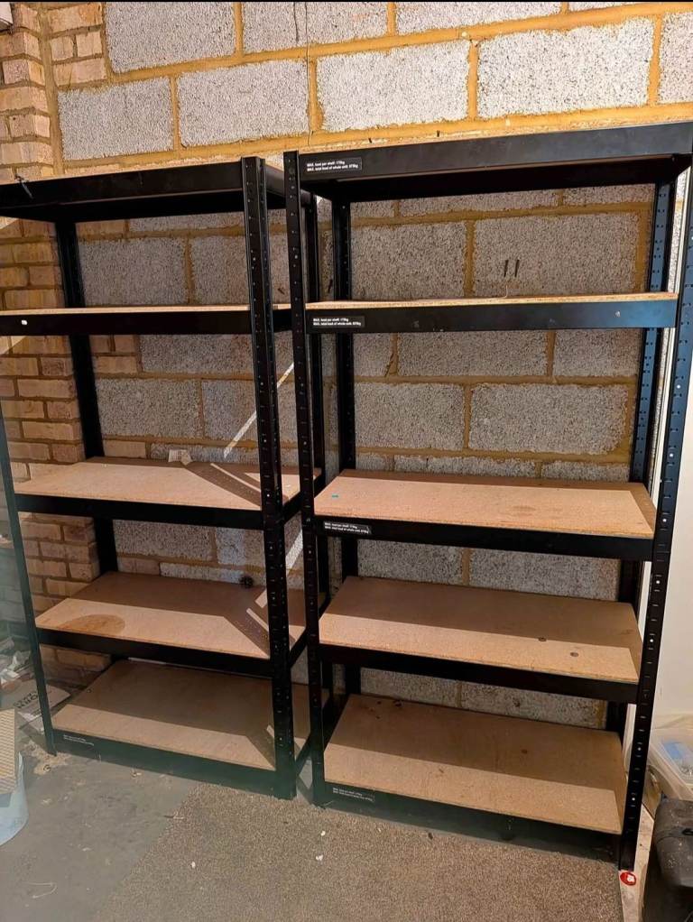 NEW Heavy Duty Steel Storage Racking - 5 Tier Units FREE Delivery 