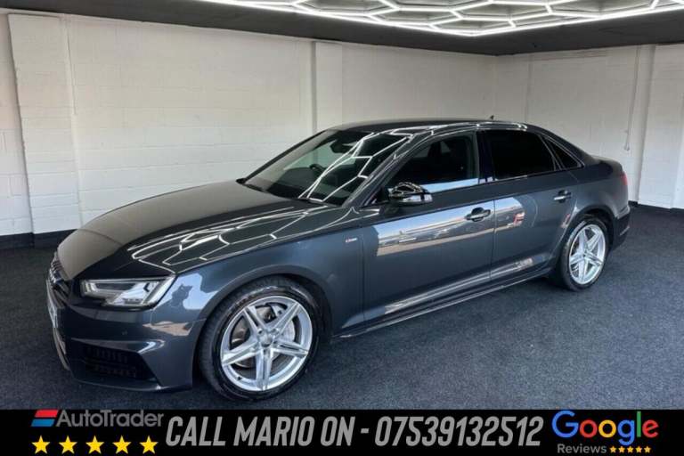 2017 Audi A4 2.0 TDI ultra S line Saloon 4dr Diesel S Tronic Euro 6 (s/s) (190 ps) SALOON Diesel ...