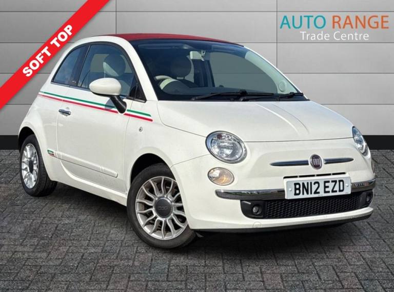 2012 Fiat 500C 1.2 Lounge Convertible 2dr Petrol Manual Euro 5 (69 bhp) Convertible Petrol Manual
