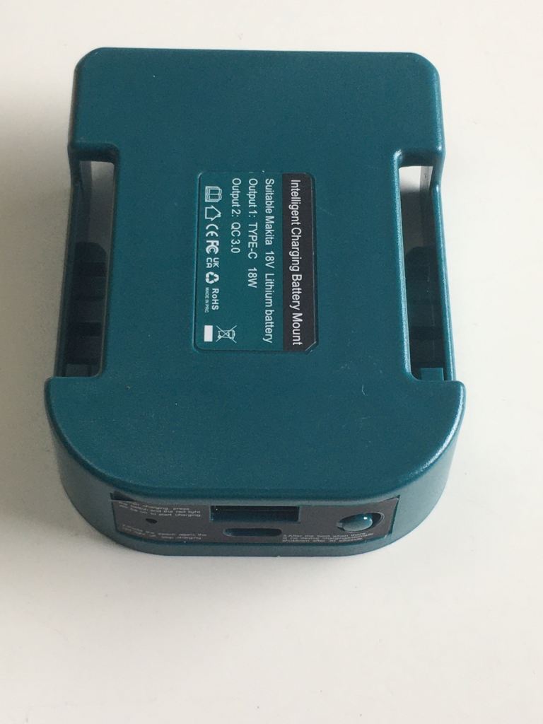 Brand New and Unused - Makita Battery Adapter to USB-A and USB-C
