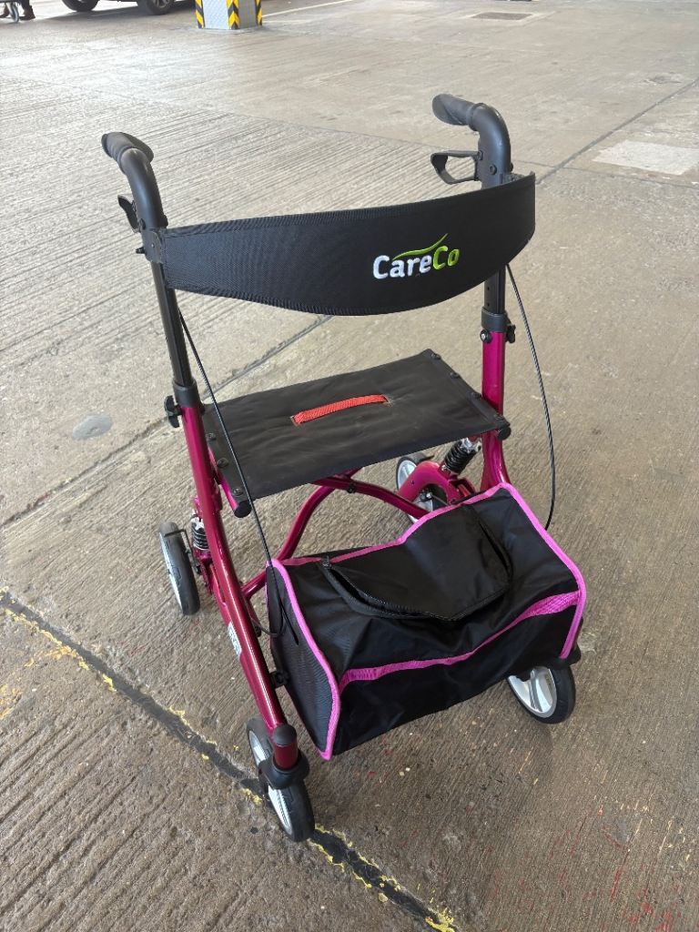 Careco Evo rollator with suspension 