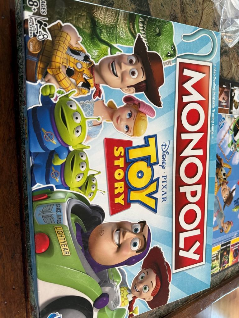 Toy Story monopoly 