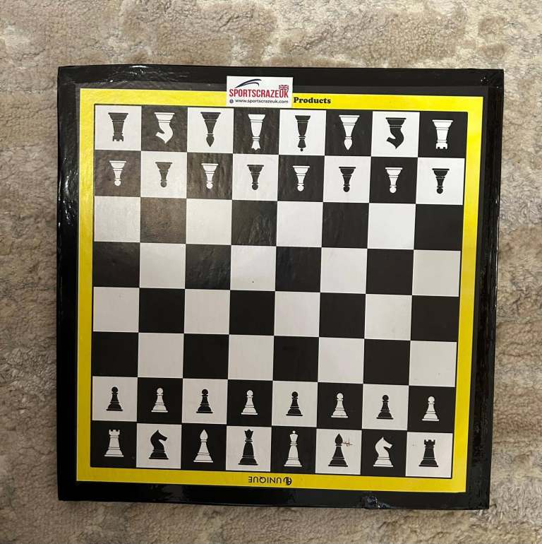 Flip 2-in-1 Ludo and Chess Board Game | Foldable & Portable Board (30 x 30 cm)