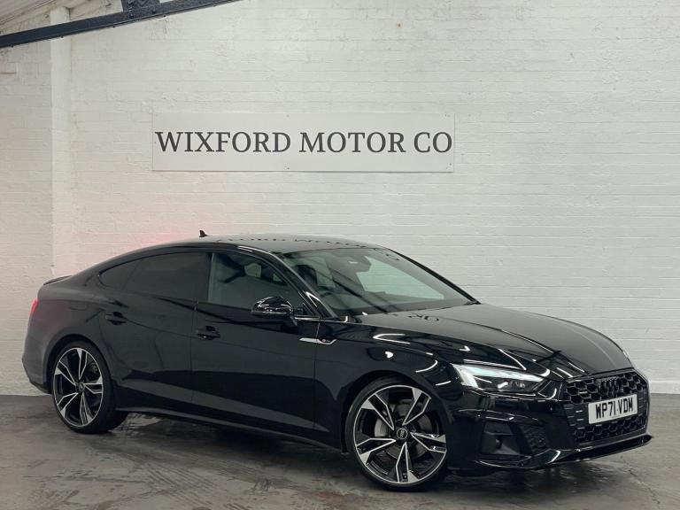2022 Audi A5 2.0 TDI 40 Black Edition Sportback S Tronic quattro Euro 6 (s/s) 5dr HATCHBACK Diese...