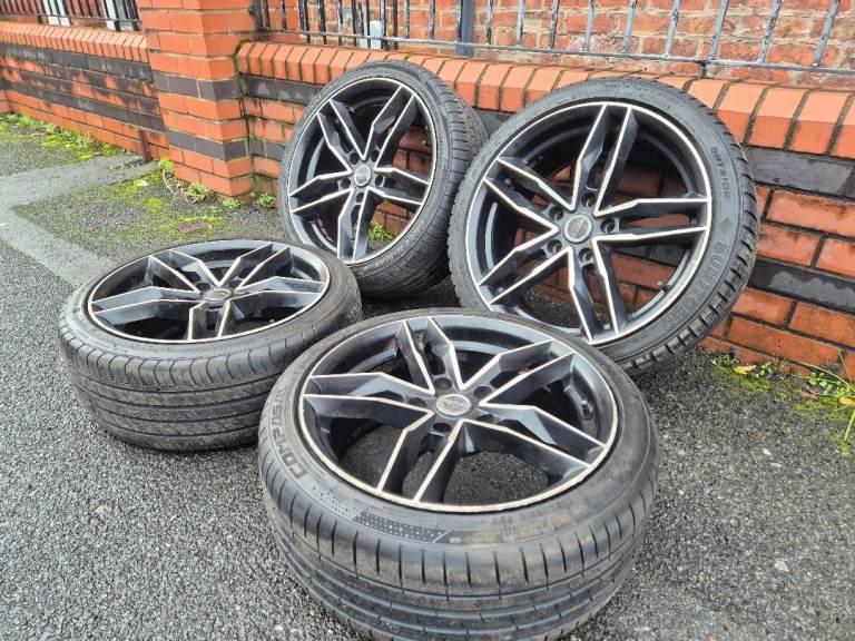 image for 🌟18 Inch BMW 1/3 SERIES Alloy wheels 5x120 with TYRES 7m++ VW T5 VIVARO