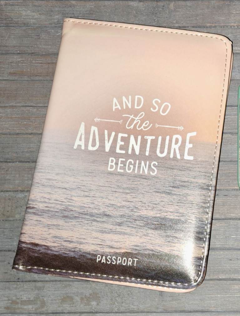 Wanderlust Passport holder adventure collection