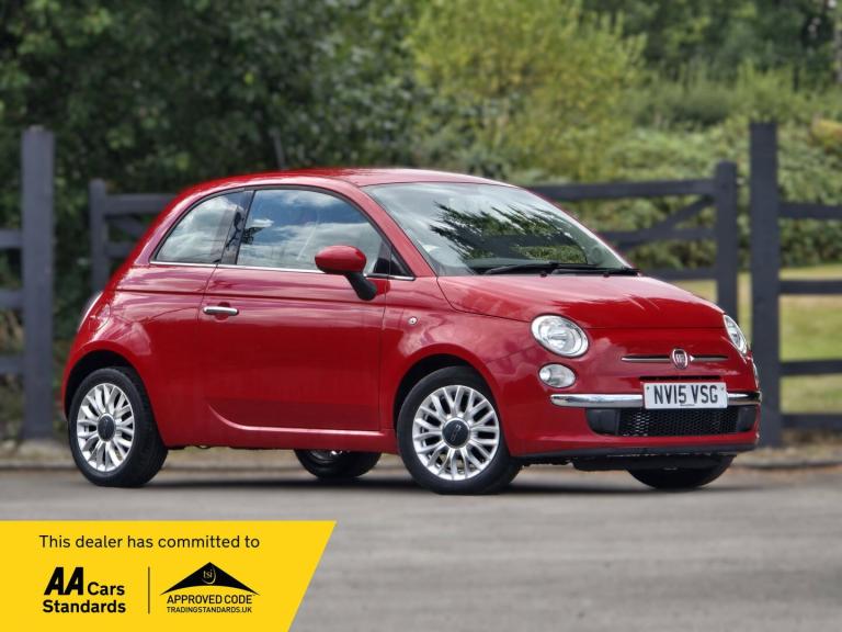2015 Fiat 500 1.2 Pop Star Hatchback 3dr Petrol Manual Euro 6 (s/s) (69 bhp) Hatchback Petrol Manual