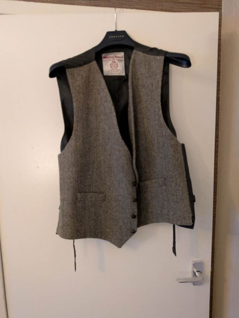 harris tweed waistcoat