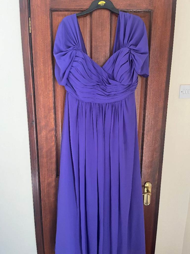 Bridesmaid Dress/Evening Gown in Rich Purple 