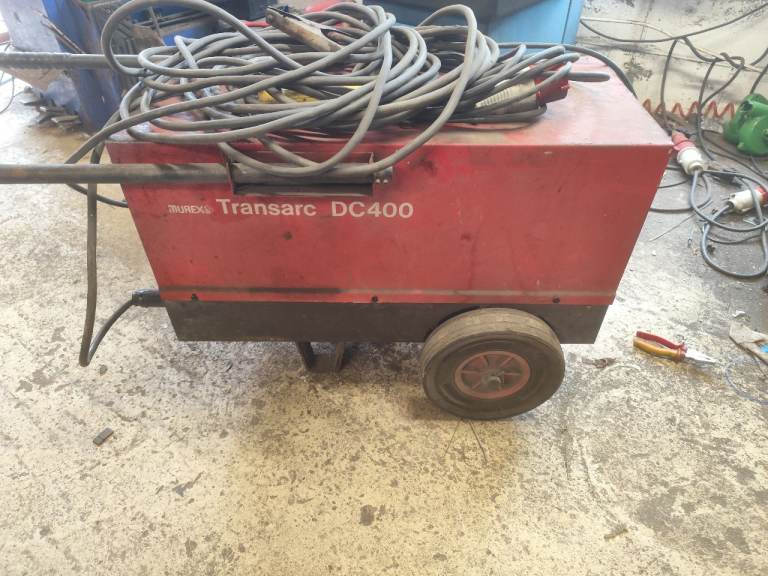 Transarc DC400 Welder - Red, Fair Condition